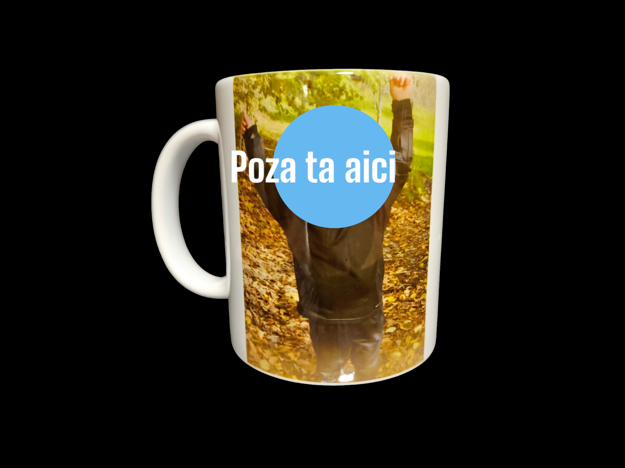 cana personalizata cu poza si mesaj