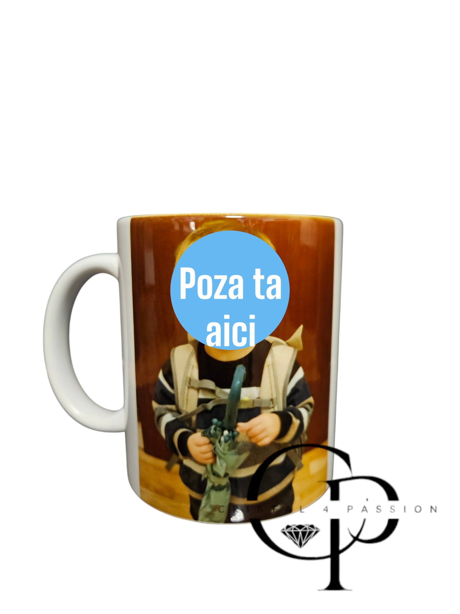 cana personalizata cu poza si mesaj