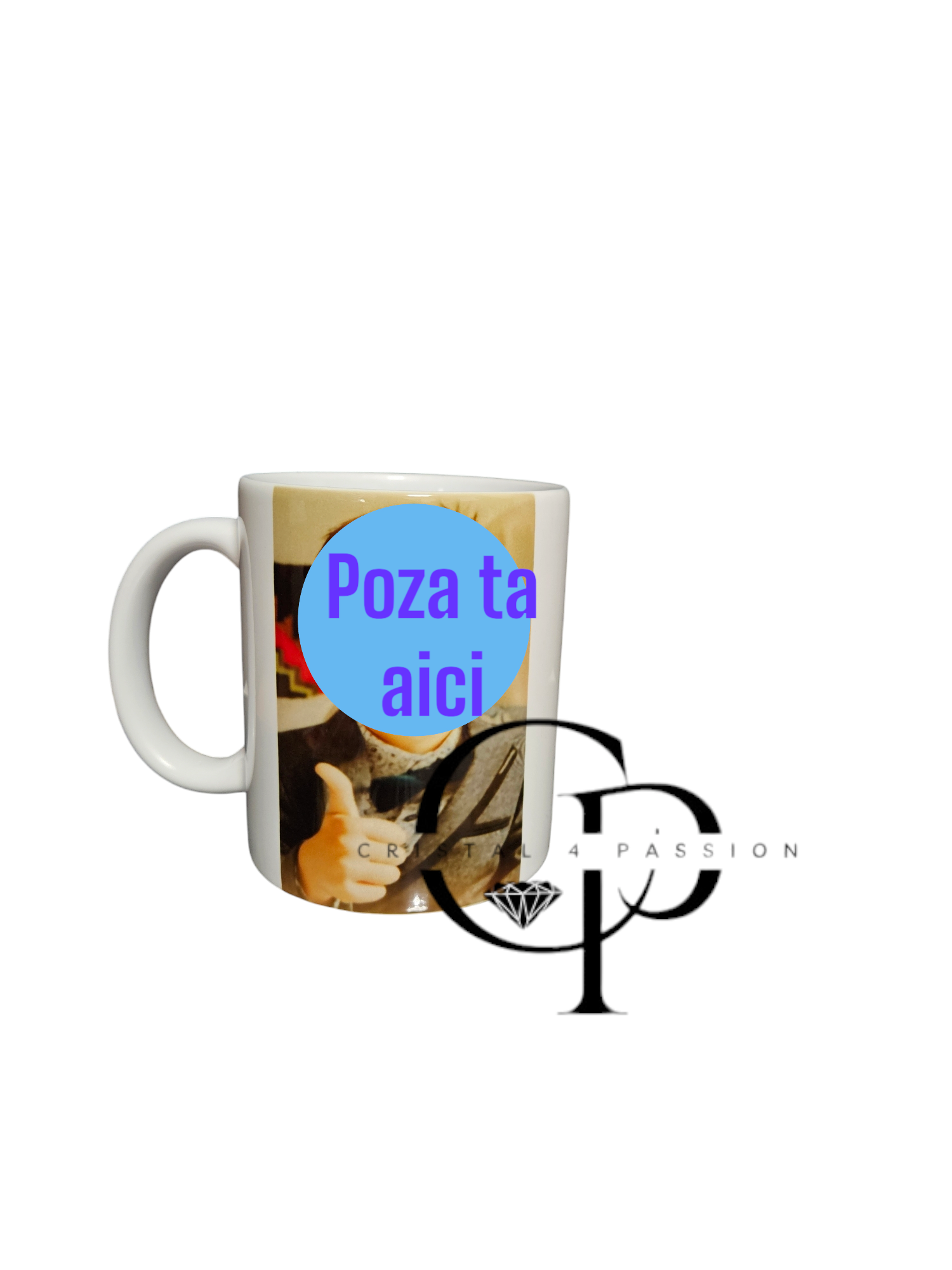 cana personalizata cu poza si mesaj