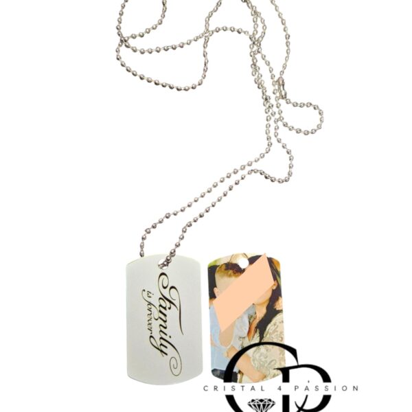 placuta army personalizata aluminiu pandantiv militar gravat