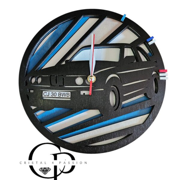 ceas custom la comanda lemn personalizat cristal4passion